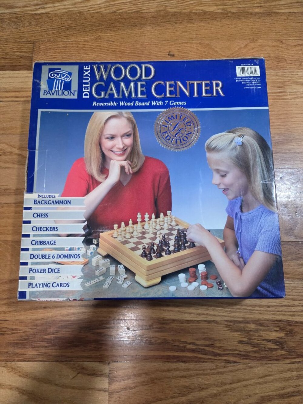 Pavilion Deluxe Wooden Game Set, 7 Games, Limited Edition